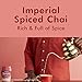 Teavana Imperial Spiced Chai, Oolong Tea With Cinnamon and Papaya, 15 Count (Pack of 4)