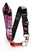 Love Pink Lanyard Key Chain Holder (Black) with a bottle opener keychain