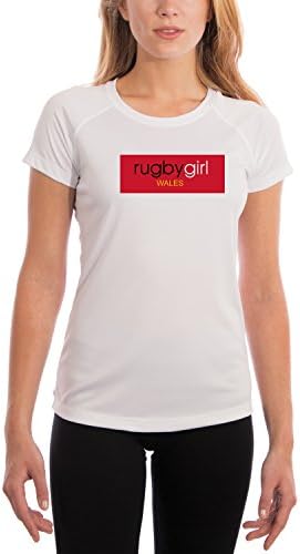 Wales Rugby Girl Women's UPF 50+ Performance T-shirt XX-Large White