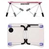 Barbieya-Notebook-Table-Dorm-Desk-Dormitory-with-Small-Desk-Bed-with-Laptop-Table-Folding-Table-Small-Dorm-with-Cup-Slot-60--40cm Barbieya Notebook Table Dorm Desk, Dormitory with Small Desk, Bed with Laptop Table, Folding Table, Small Dorm, with Cup…