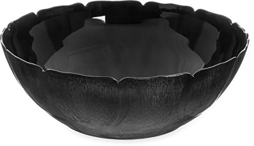 Click Here to See More Images Carlisle 691903 Petal Mist Polycarbonate Bowl, 17.2 qt. Capacity, 18 x 6.25