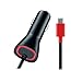 New Samsung Galaxy S8 S8+ Note 8 S9 S9+ Motorola Droid Z/Z Force/Z Play Type C USB-C Rapid Fast Car Charger - Pixel/Pixel XL LG G5 V10 V20 5v/2.4a Red LED - QuickCharge 2.0