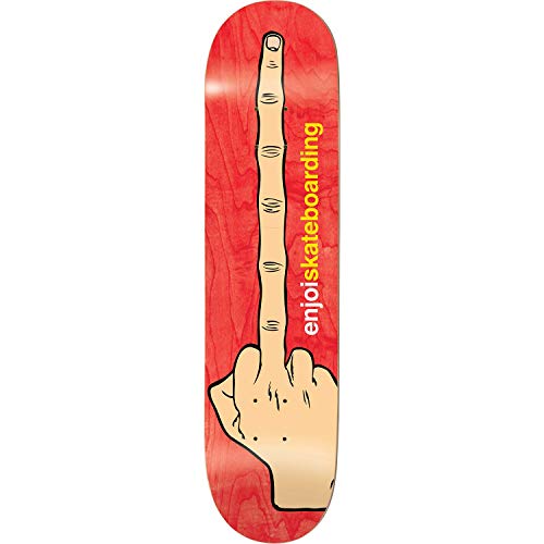 Enjoi The Bird Skateboard Deck -8.25 Red Deck - Assembled AS