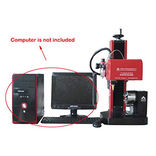 image for Marking Machine TBVECHI Pneumatic Rotary Dot Peen Marking Machine for 