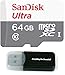 Sandisk Micro SDXC Ultra MicroSD Flash Memory Card 64GB Class 10 works with DJI Phantom 3 Professional Advanced Standard Quadcopter 4K UHD Video Camera Drone with Everything But Stromboli Card Reader