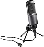 Audio-Technica AT2020USB Cardioid Condenser USB Microphone