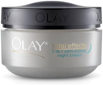 2x Olay Total Effects 7in1 Anti-ageing Night Cream (50g) Best Price ( by kijakarn ) From Thailand ( Hot Items ) by kijakarn