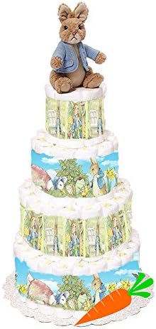 Peter Rabbit Diaper Cake