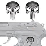 2PCS Magwell Decal Stickers fit Punisher