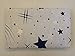 Kids Cotton Blend Star Twin Size Bedding Sheets Set Bed Pillowcase Bedding Duvet Cover Set, Without Comforter. (1 Quilt Cover, 1 Flat Sheet, 1 Pillowcase)