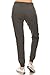Leggings Depot Women's Classic Comfort and Soft French Terry Drawstring Twill Jogger Cotton Pants (Large, Charcoal)