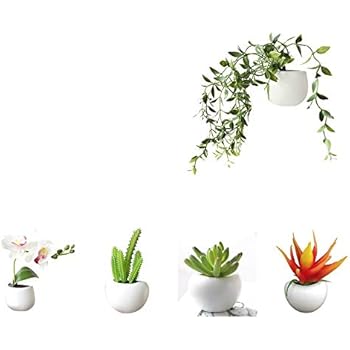 zhu%zai Fridge Plant Succulent Artificial Flower Paper Green Magnet Plant Green Magnet Fridge Powerful 3D Fridge Sticker Child
