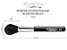 Aesthetica Professional Powder Makeup Brush - Vegan and Cruelty Free