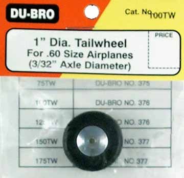 1 DIA TAILWHEEL