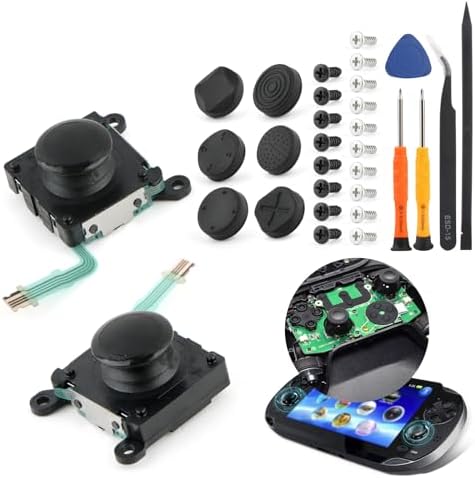 PS Vita 2000用　スーパーファミコンコントローラー風 Amazon.com: Deal4GO Joystick Button Rocker Analog ThumbStick