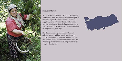 Wilderness Poets, Oregon Hazelnuts - Organic, Raw, Whole Nuts with Skins, No Shells, Bulk Size (32 Ounce - 2 Pound) - Image 8