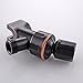 KES Plastic Adjustable Hand Shower Arm Mount 1/2-Inch IPS Swivel Ball Connector Universal Showering Component, Oil Rubbed Bronze, PJ11A-7