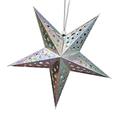 Amazon Com 45cm Three Dimensional Laser Pentagram Ceiling
