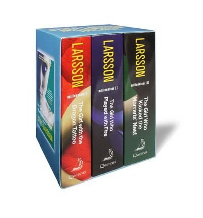 Stieg Larsson's Millennium Trilogy Series Set: (The Girl with the Dragon Tattoo) (The Girl Who Played with Fire) (The Girl Who Kicked the Hornet's Nest) (Millennium Trilogy)