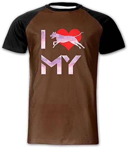 QAS SHIRT I Heart My Dog Poodle 3D Print Men Funny Raglan Short Sleeve T-Shirts