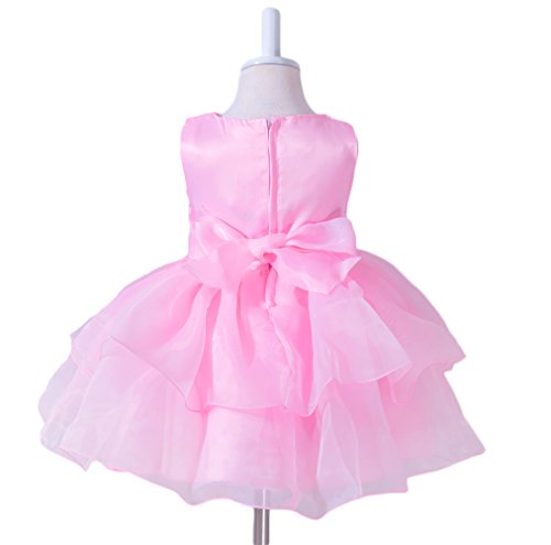 image for NinkyNonk Baby Girls Special Occasion Tutu Dress Pink Bow Tie Birthday