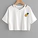 SERYU Women's Lace Pleated Crew Neck Tops Short Sleeve Shirts Plus Size Summer Casual Tunic Tops Blouses