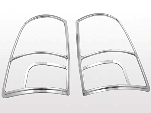 RAM 2009-2012 DODGE (2 Pc: ABS Plastic Taillight Bezels w/ Chrome Overlay, 2/4-door) TL49935:QAA
