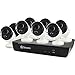 Swann 8 Channel 8 Camera Security System, Wired Surveillance 4K Ultra HD NVR 2TB HDD, Audio Capture, Indoor/Outdoor, Night Vision + Heat & Motion Detection, Google Assistant + Alexa, SWNVK-885808