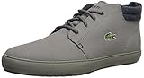 Lacoste Men's Ampthill Terra 417 1 Sneaker, Dark Grey, 12 M US