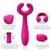 G-Spot Rabbit Waterproof Rechargeable 3 Motors Dildo Vibrator Adult Sex Toys – Adorime Silicone Clitoris Vagina Penis Stimulator Massager Sex Things for Men, Women and Couplesthumb 1