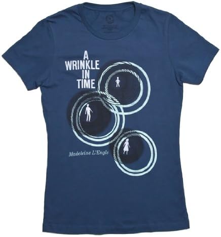 "A Wrinkle in Time" Literary T-shirt by Out Of Print Clothing - Women's Slim Fit (Women's Small)