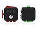 Fidget Cube 2 Pack - 100% Prime Delivery - Fidget Toy - Relieves Stress - Anti Anxiety Fidget Cube - For Children And Adults - ADHD Toys - Help To Focus - 6 Sides Fidget Dice (2 Colors Included)