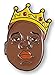 Forge Celebrity Character Enamel Lapel Pins (Biggie)