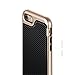 Caseology Envoy for iPhone 8 Case (2017) / iPhone 7 Case (2016) - Premium Leather - Carbon Fiber Black