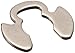Poodle External Retaining Ring, Tapered Section, Radial Assembly, PH15-7 Stainless Steel, Passivated Finish, 3/16