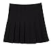 MIXMAX Women High Waist Pleated Mini Tennis Skirt