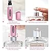 Wendergo Perfume Atomiser Refillable 5 Pcs Travel Perfume Bottle Mini 5 ML Atomizer Spray Bottle Portable Empty…