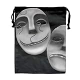 Dust-proof Drawstring Storage Pouch Bag Dark