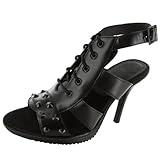 Dr. Martens Women's Anastasia Studded Sandal,Black Packard,UK 9 M