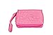 Valentia Cigars Women's Clutch Cigar Case, Synthetic Pink Leather