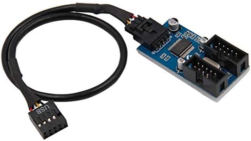 2 Male Extension Splitter Cable 