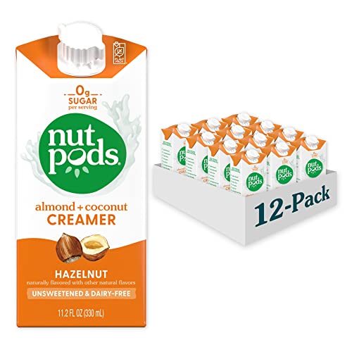 nutpods Hazelnut Creamer Unsweetened Non Dairy Creamer Made from