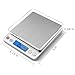 Etekcity 500g Digital Multifunction Pocket Kitchen Food Scale, Stainless Steel, 0.001oz (0.01g) Resolution