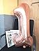 Juland Rose Gold Number Balloons Large Foil Mylar Balloons 40 Inch Giant Jumbo Number Balloons for Birthday Party Decorations 16
