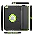 iPad Mini 4 Case, Style4U Slim Fit Dual Layer Hybrid Armor Protective Case Cover for Apple iPad Mini 4 with 1 Stylus [Green]