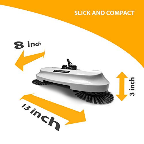 6 Spinning+Cordless+Push+Power+Lightweight+Non+Electric