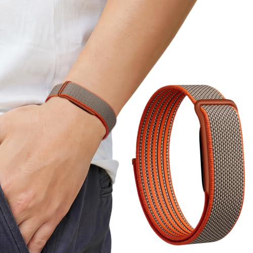 Band for Google Fitbit Air Breathable Adjustable Woven Nylon Wristband for Fitbit Air Screenless Fitness Tracker, Hook & Quick Dry Sport Replacement Strap, Lightweight Comfort Watch Band for Everyday