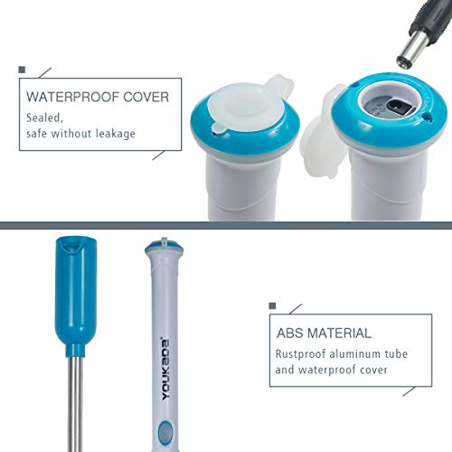 YOUKADA Upgraded Spin Scrubber | 3 in 1 Electric Cleaning Brush | 360 Cordless Replaceable Brush | Multi-Purpose Power Surface Scrubber for Bathroom Swimming Pool Wall and Floor - Thumbnail 2