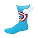 Bioworld Captain America w/ Wings Crew Socks