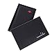 Travel Design all in one Travel Wallet - 2 Passport Holder Organizer - Gift box (Black/Red)